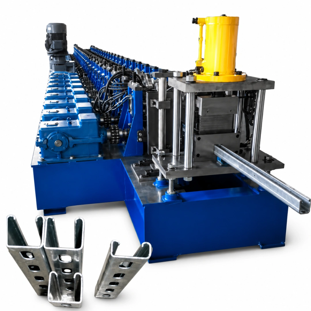 Solar Channel Roll Forming Machine